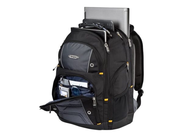 Targus | Drifter | Fits up to size 15.6 " | Backpack | Black/Grey | Shoulder strap - Image 14