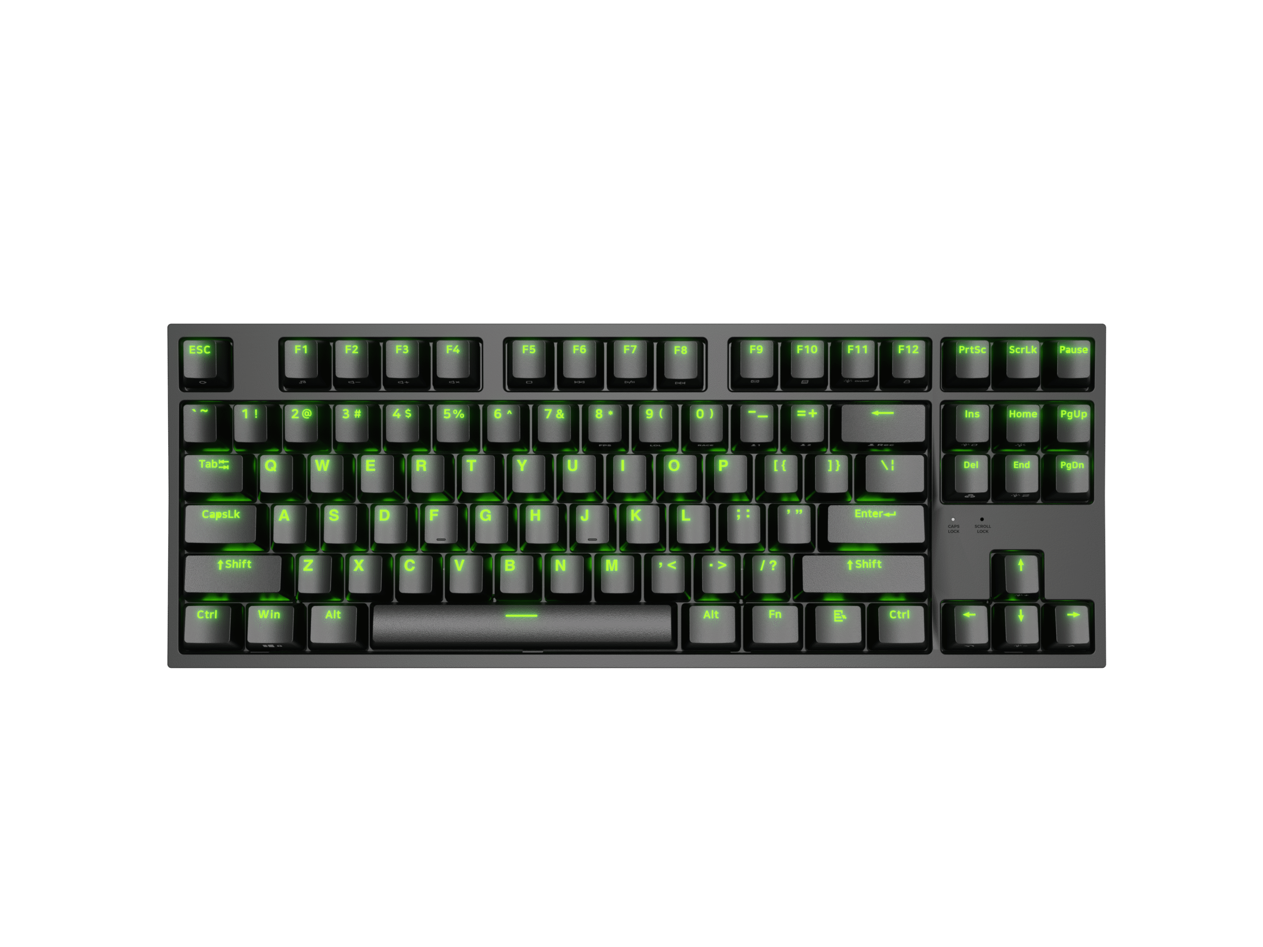 Genesis | Mechanical Gaming Keyboard | THOR 404 TKL RGB | Mechanical Gaming Keyboard | Wired | US | USB Type-A | 1005 g | Gateron Yellow Pro - Image 2