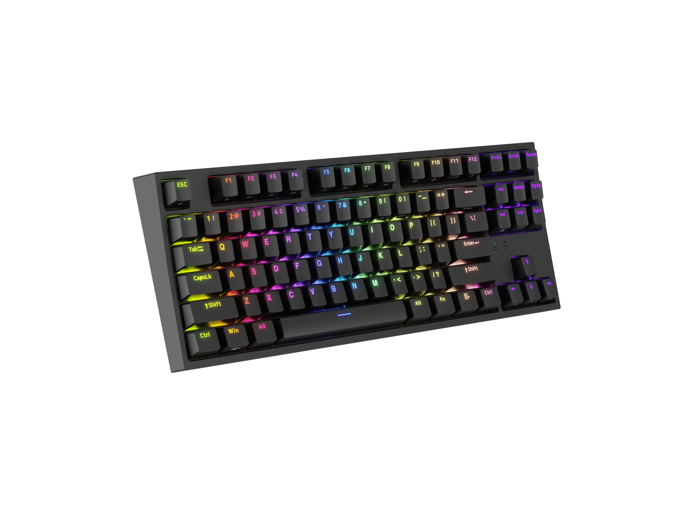 Genesis | Mechanical Gaming Keyboard | THOR 404 TKL RGB | Mechanical Gaming Keyboard | Wired | US | USB Type-A | 1005 g | Gateron Yellow Pro - Image 9