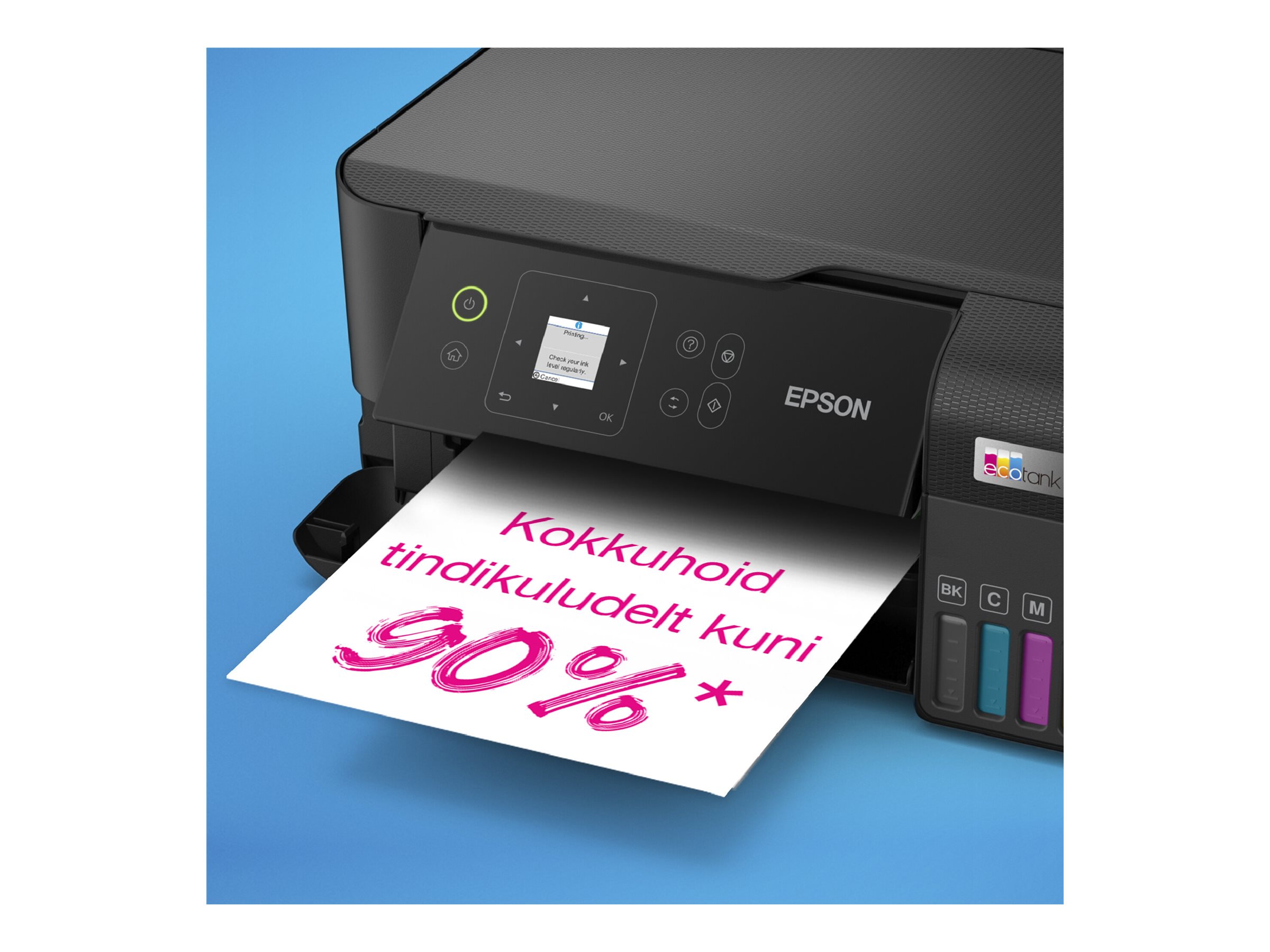 Epson Multifunctional printer | EcoTank L3560 | Inkjet | Colour | Inkjet Multifunctional Printer | A4 | Wi-Fi | Black - Image 18