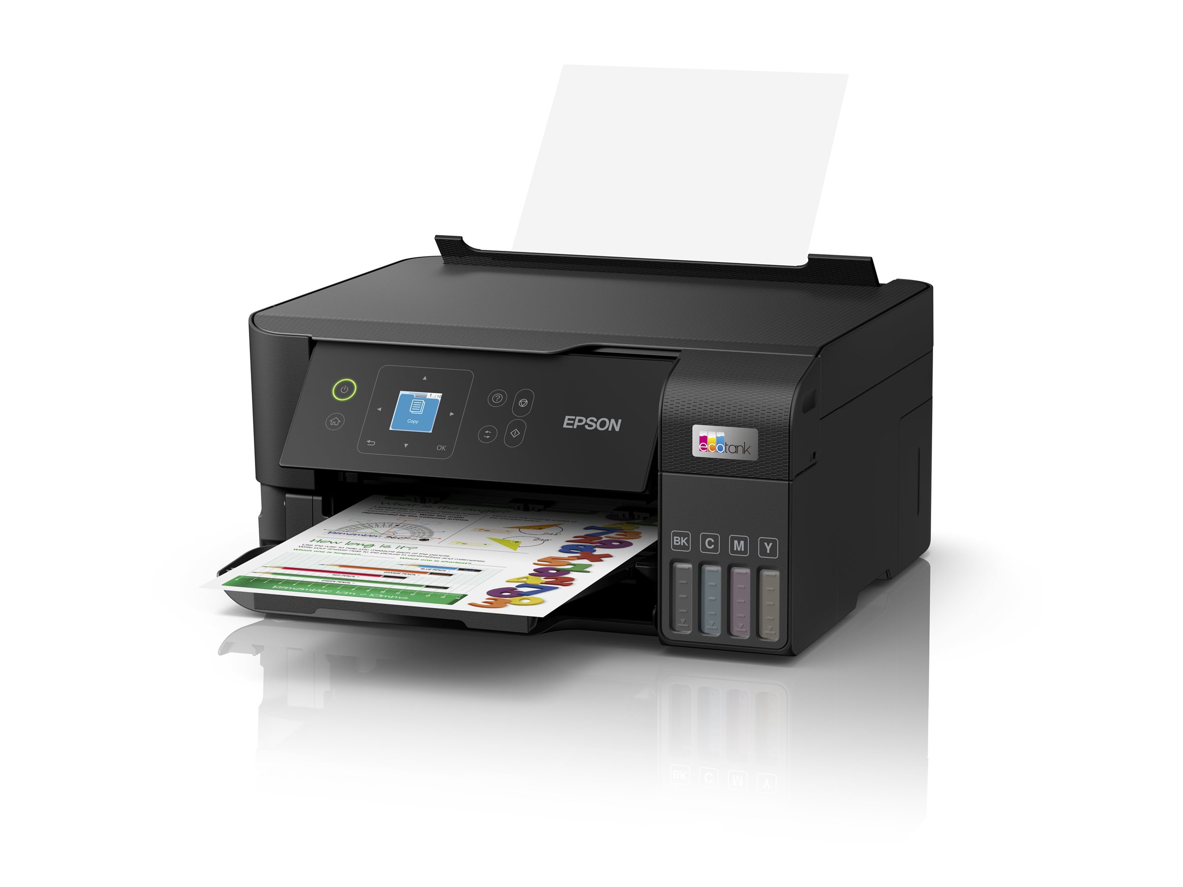 Epson Multifunctional printer | EcoTank L3560 | Inkjet | Colour | Inkjet Multifunctional Printer | A4 | Wi-Fi | Black - Image 6