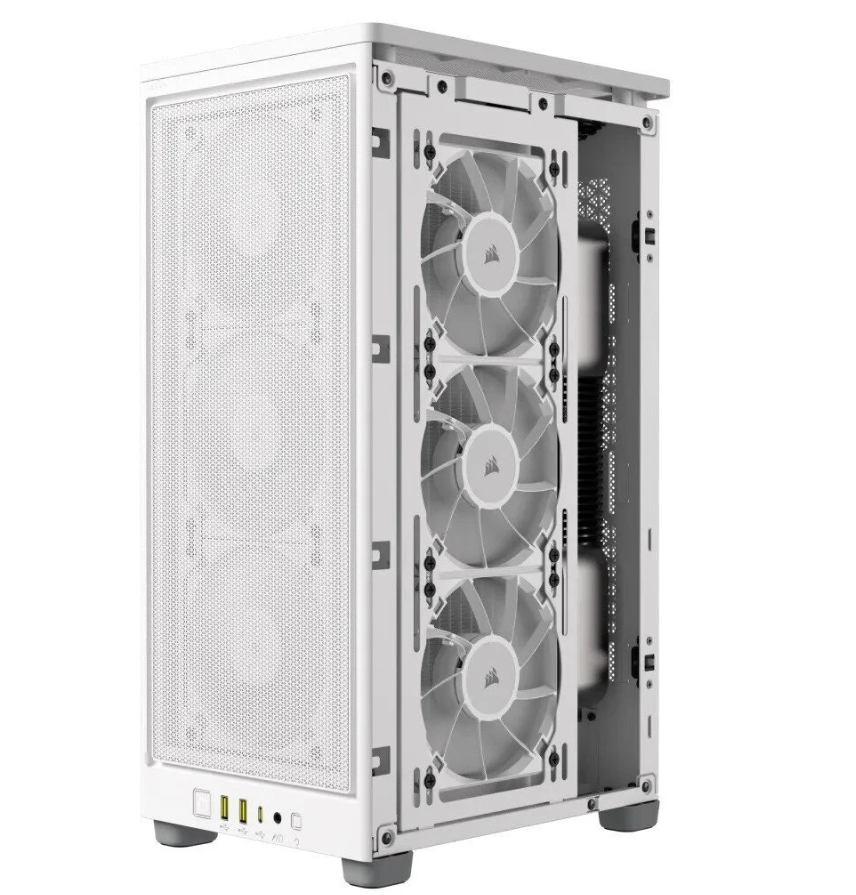 Corsair | AIRFLOW PC Case | 2000D | White | Mini-ITX | Power supply included No | SFX - Image 4