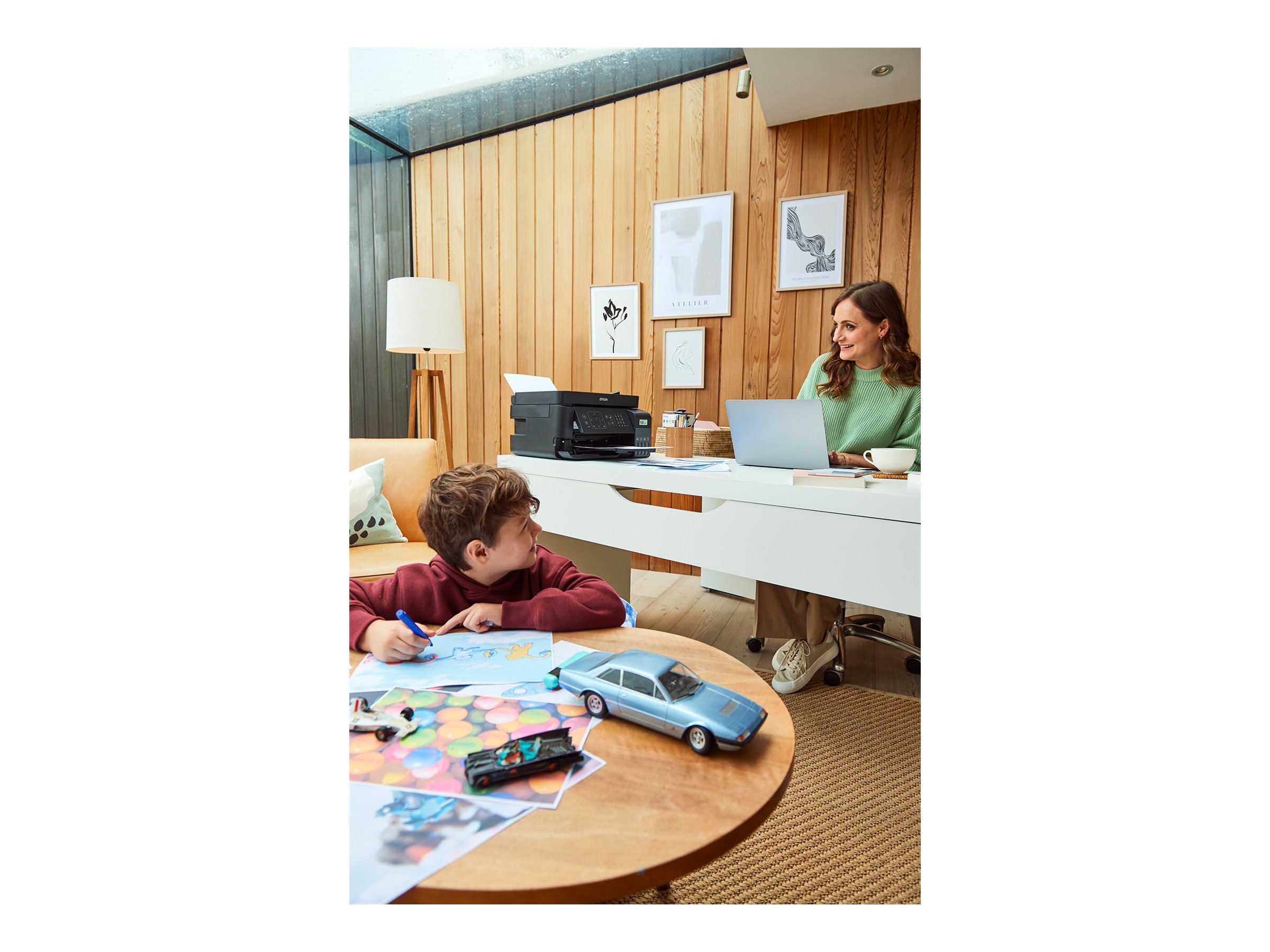 Epson Multifunctional printer | EcoTank L5590 | Inkjet | Colour | Inkjet Multifunctional Printer | A4 | Wi-Fi | Black - Image 43