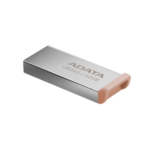 ADATA | USB Flash Drive | UR350 | 32 GB | USB 3.2 Gen1 | Brown - Image 2