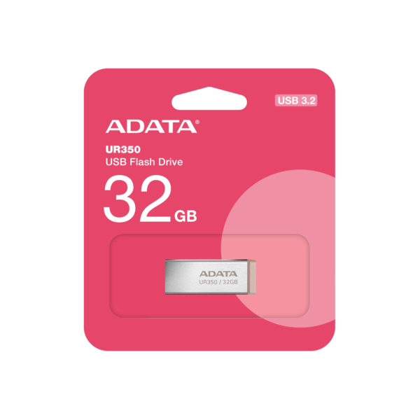 ADATA | USB Flash Drive | UR350 | 32 GB | USB 3.2 Gen1 | Brown - Image 4