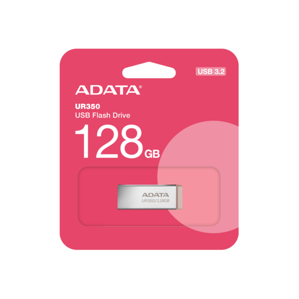 ADATA | USB Flash Drive | UR350 | 128 GB | USB 3.2 Gen1 | Brown - Image 4