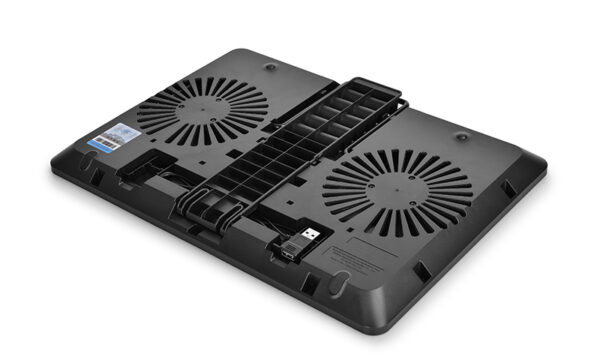 Deepcool | U-Pal | Notebook stand- cooler up to 19" | Black - Image 13