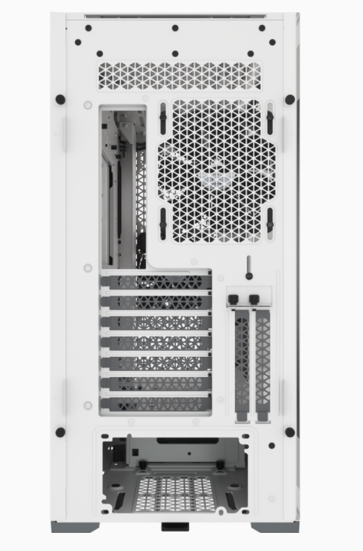 Corsair | Computer Case | iCUE 5000D | Side window | White | ATX | Power supply included No | ATX - Image 6