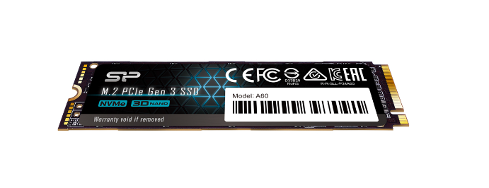 Silicon Power SSD | P34A60 | 2000 GB | Solid-state drive interface PCIe Gen3x4 | Read speed 2200 MB/s | Write speed 1600 MB/s - Image 2