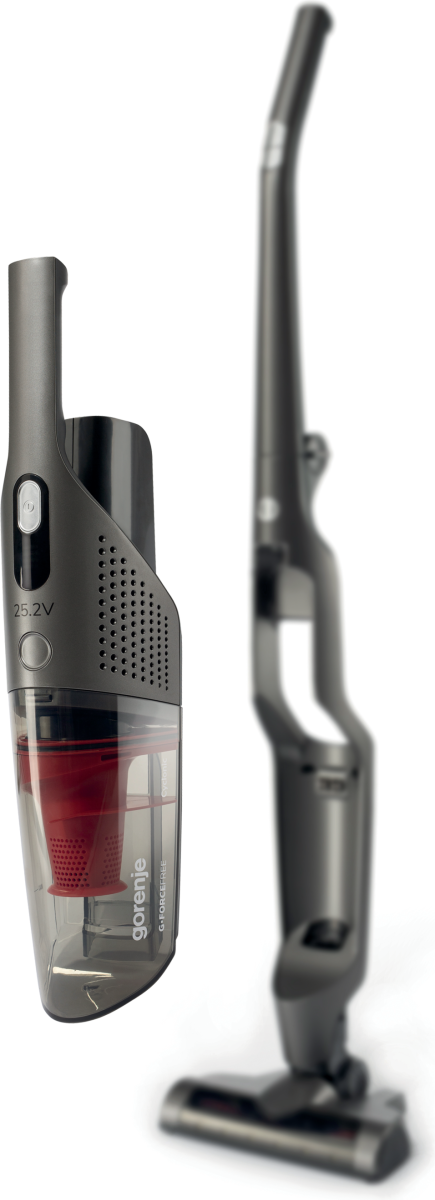 Gorenje | Vacuum Cleaner | SVC252GFA | Cordless operating | Handstick | 140 W | 25.2 V | Operating time (max) 70 min | Anthracite - Image 7