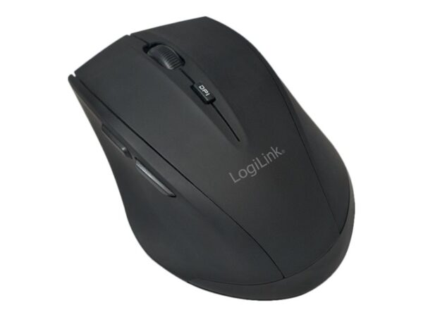 Logilink | Maus Laser Bluetooth mit 5 Tasten | Bluetooth Laser Mouse; | wireless | Black - Image 3