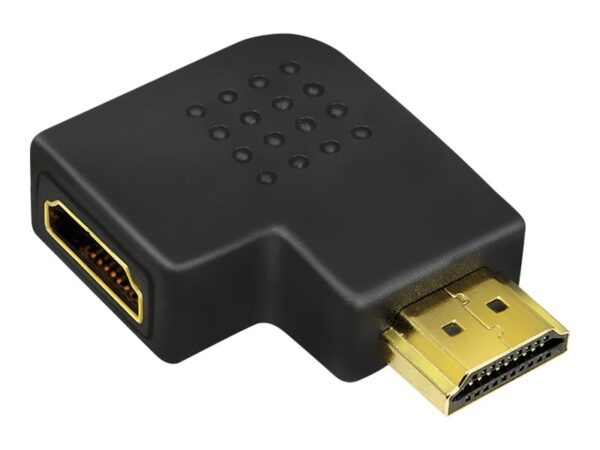 HDMI Adapter, AM to AF in 90 degree flat angled | Logilink - Image 2