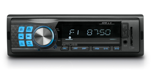 Muse | M-195 | 4 x 40 W | Car Radio with Bluetooth
