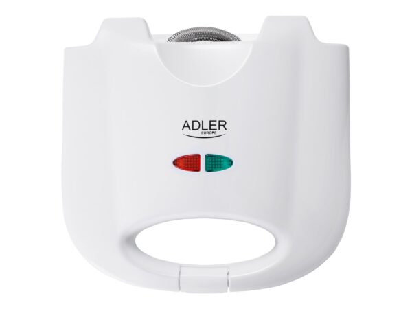 Adler | Sandwich maker | AD 301 | 750  W | Number of plates 1 | Number of pastry 2 | White - Image 6