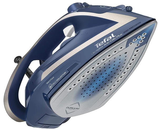 TEFAL | Steam Iron | FV6830E0 | Steam Iron | 2800 W | Water tank capacity 270 ml | Continuous steam 50 g/min | Silver/Blue - Image 3