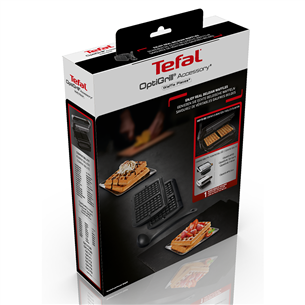 TEFAL | Waffle Plates | XA724810 | Black - Image 3