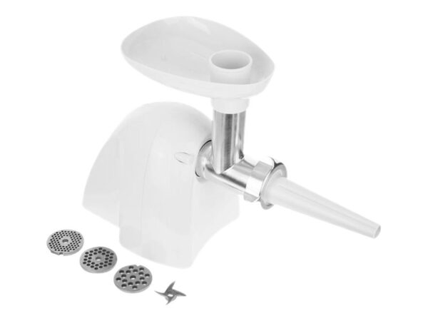 Meat mincer | Camry | CR 4802 | White | 600-1500 W | Number of speeds 1 | Middle size sieve, mince sieve, poppy sieve, plunger, sausage filler, vegatable attachment. - Image 4