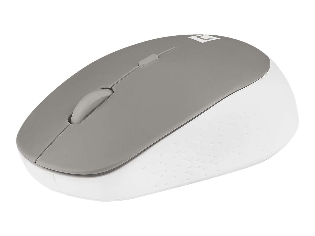 Natec | Mouse | Harrier 2 | Wireless | Bluetooth | White/Grey - Image 2