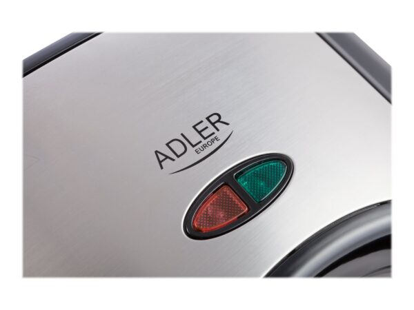 Adler | Sandwich maker | AD 3015 | 750  W | Number of plates 1 | Number of pastry 2 | Black - Image 10