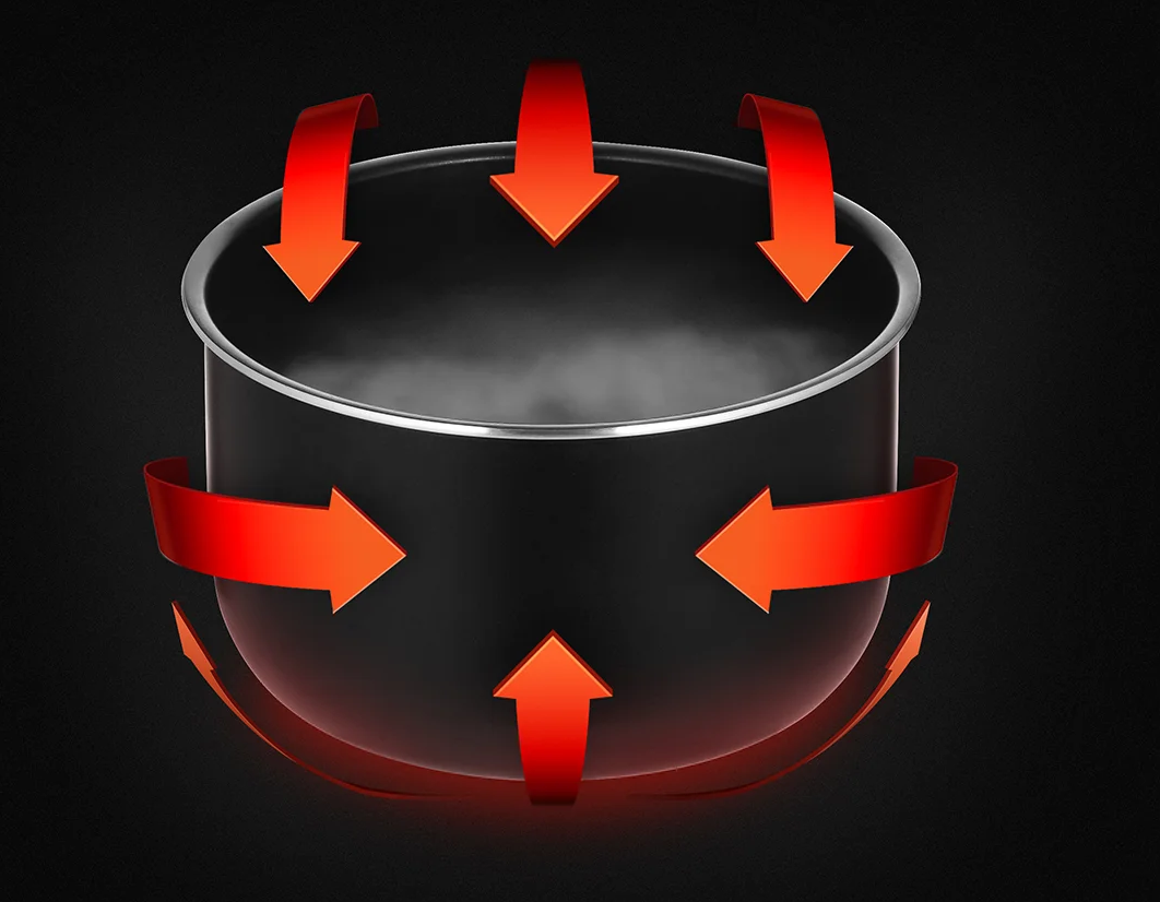 Xiaomi | Electric Pressure Cooker EU | 1000 W | 4.8 L | Number of programs 6 | White - Image 2