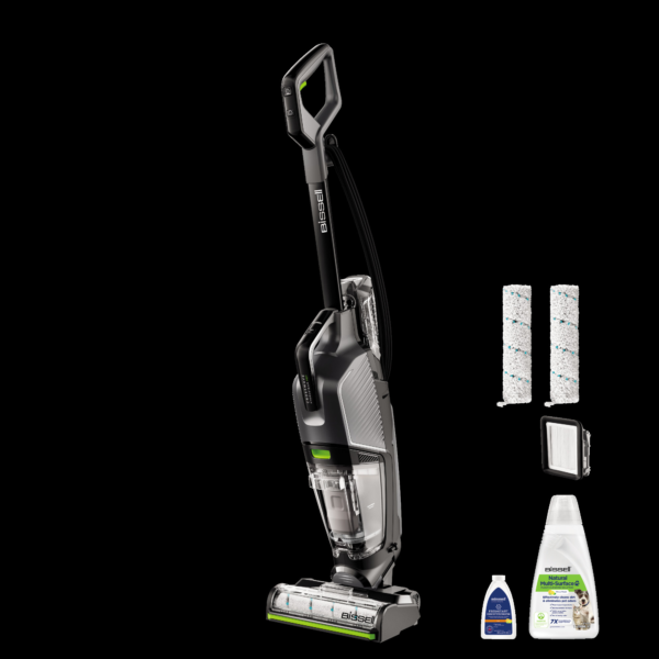 Bissell | All-in One Multi-Surface Cleaner | Crosswave HydroSteam Pet Pro | Corded operating | Washing function | 1100 W | Grey | Warranty 24 month(s)