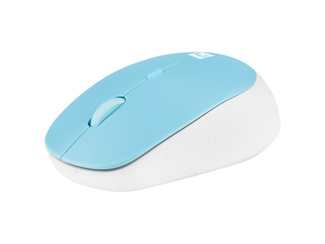 Natec | Mouse | Harrier 2 | Wireless | Bluetooth | White/Blue - Image 4