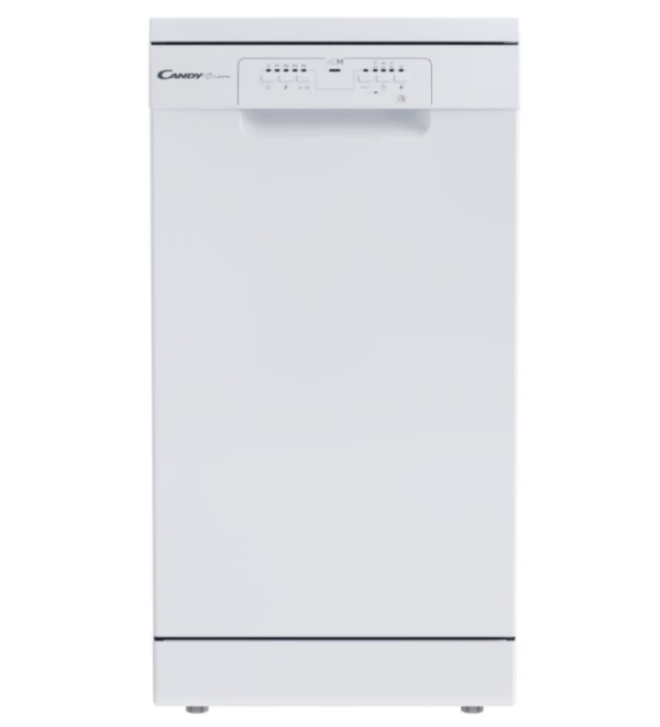 Dishwasher | CDPH 2L1049W-01 | Free standing | Width 45 cm | Number of place settings 10 | Number of programs 5 | Energy efficiency class E | White