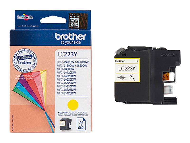 Brother LC-223Y | Ink Cartridge | Yellow - Image 3