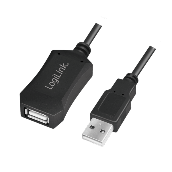 Logilink | USB 2.0 repeater 5m | USB-A to USB-A USB A male | USB A female