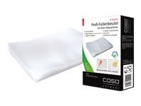 Caso | Foil bags | 01201 | 50 units | Dimensions (W x L) 16 x 23 cm | Ribbed - Image 2
