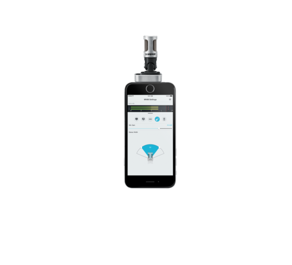 Shure SH MV88 iOS Digital Stereo Condenser Microphone | Shure - Image 5