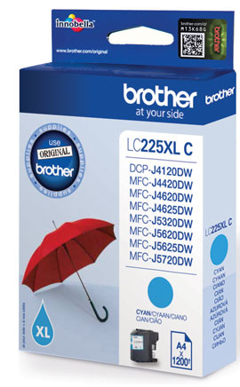 Brother LC-225XLC | Ink Cartridge | Cyan - Image 10