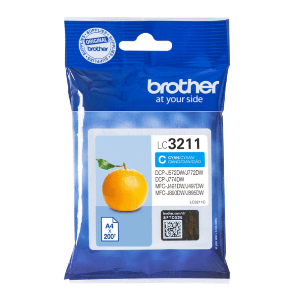Brother LC3211C | Inkjet cartridge | Cyan