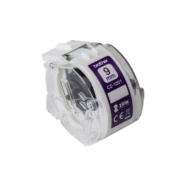 Brother | CZ-1001 | White | Full colour continuous label roll | 5 m | 0.9 cm