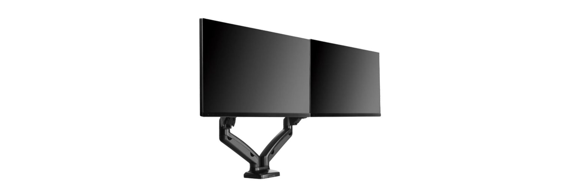 ICY BOX IB-MS304-T, Monitor stand with desk mounted base, for two screens, size up to 27'' | Raidsonic - Image 7