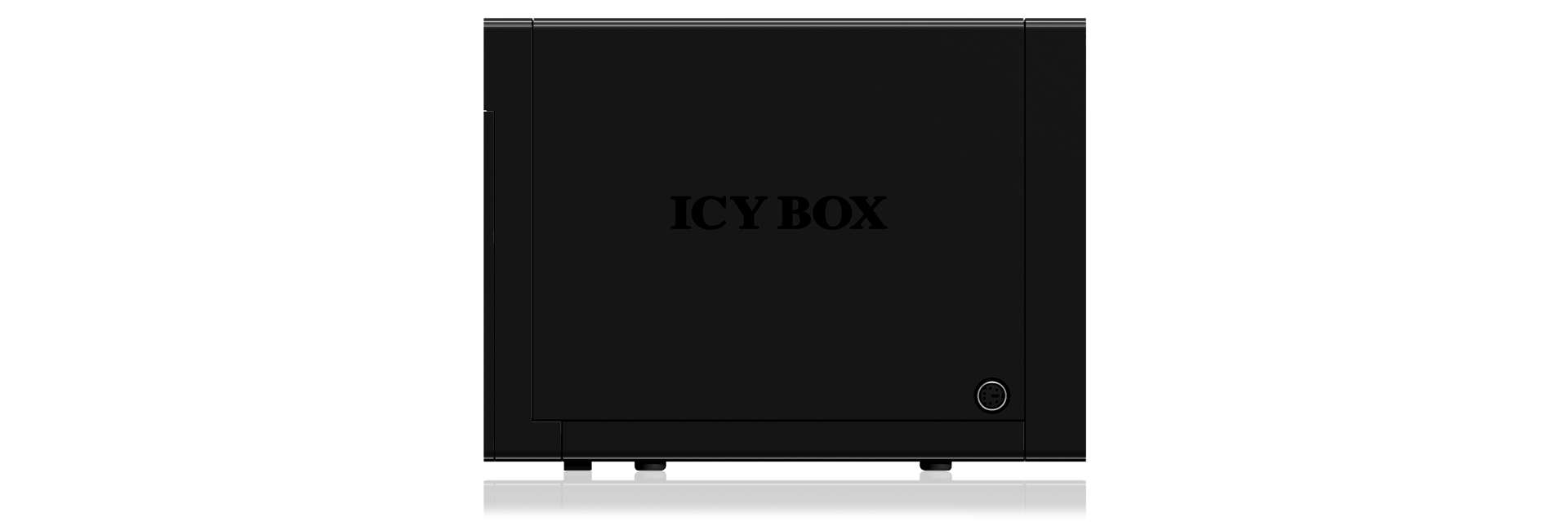 ICY BOX IB-3640SU3, external 4-bay JBOD system for 3,5“ SATA I/II/III HDD, USB 3.0 + eSATA, black | Raidsonic - Image 5