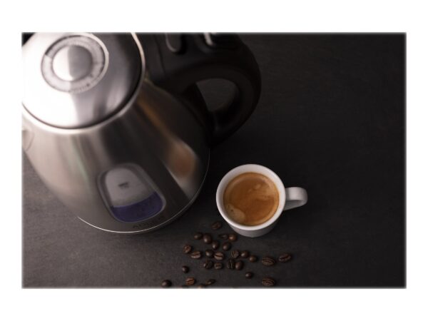 Adler | Kettle | AD 1223 | Standard | 2200 W | 1.7 L | Stainless steel | 360° rotational base | Stainless steel - Image 11