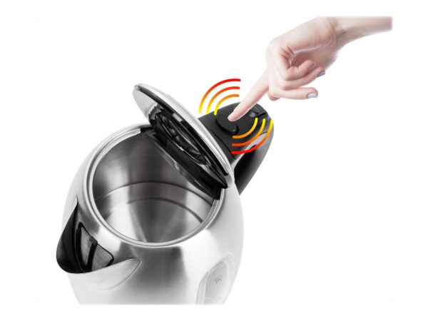 Adler | Kettle | AD 1223 | Standard | 2200 W | 1.7 L | Stainless steel | 360° rotational base | Stainless steel - Image 12