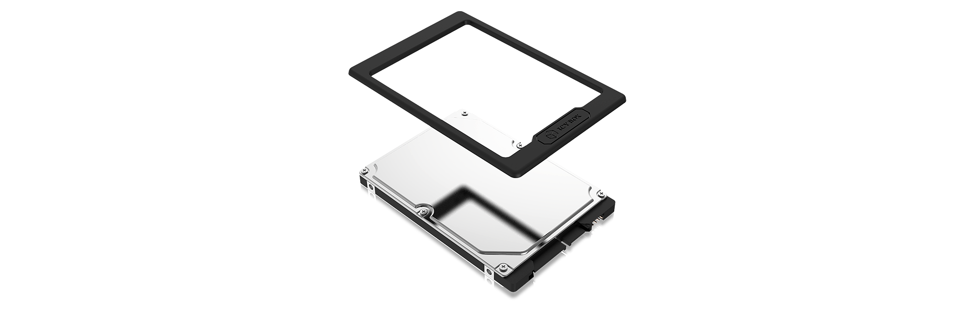 Raidsonic | Spacer for 2.5" HDD/SSD from 7 mm to 9.5 mm height | ICY BOX IB-AC729 - Image 3