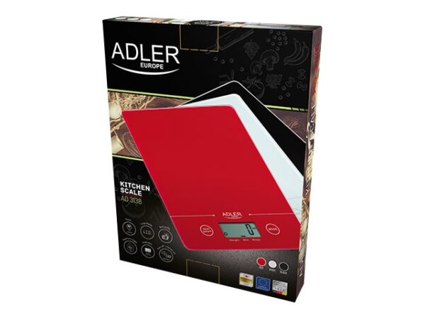 Adler | AD 3138 w | Maximum weight (capacity) 5 kg | White - Image 3