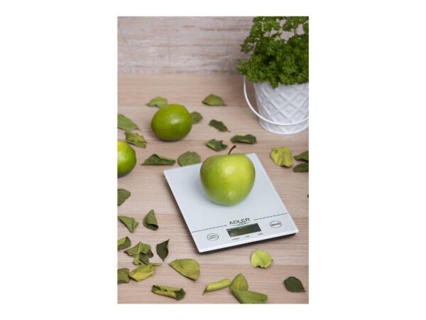 Adler | AD 3138 w | Maximum weight (capacity) 5 kg | White - Image 6