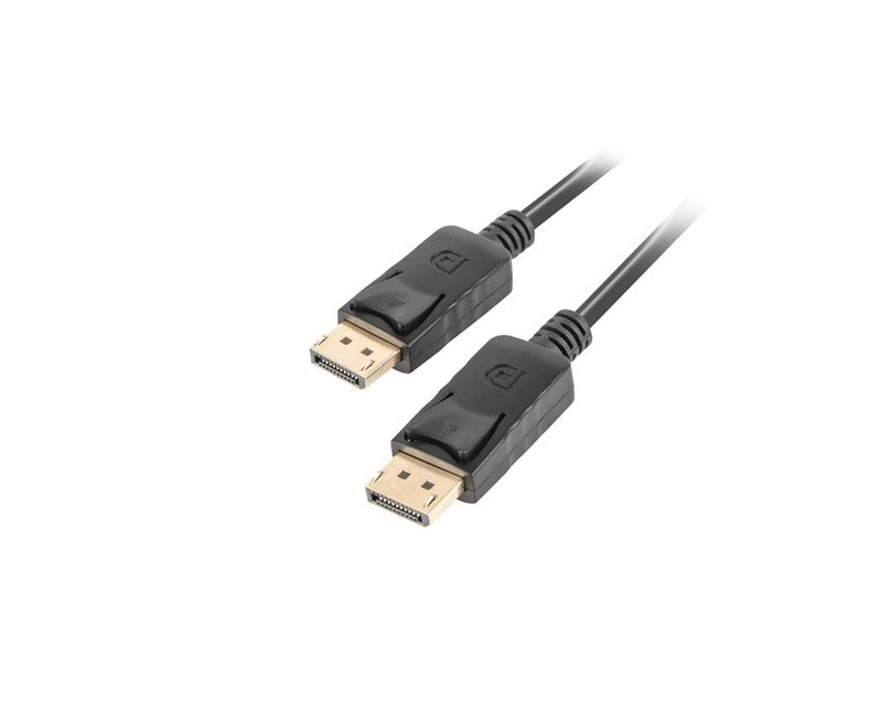 Lanberg | DisplayPort M/M Cable 19 PIN V1.2, 1.8 m | CA-DPDP-10CC-0018-BK - Image 3