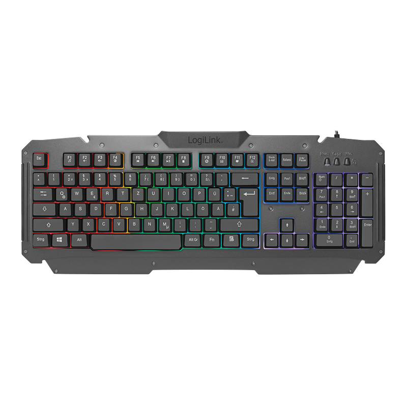 Logilink | Gaming-Set, keyboard, mouse and mouspad | ID0185 | Keyboard, Mouse and Pad Set | Wired | Mouse included | DE | Numeric keypad - Image 3