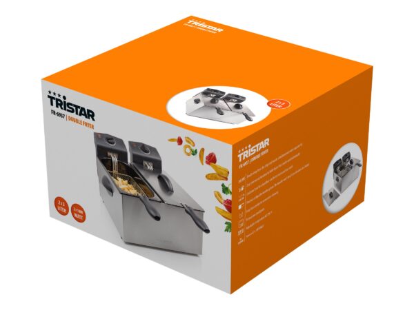 Tristar | Double Fryer | FR-6937 | Power 2 x 1800 W | Capacity 6 L - Image 8