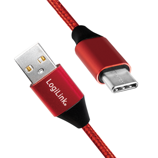 Logilink | USB 2.0 Cable | CU0148 | USB-C to USB-A USB-C Male | USB-A Male - Image 3