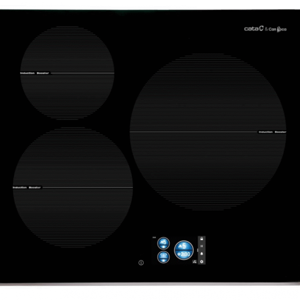 CATA | Hob | IDB 6003 PRO BK | Induction | Number of burners/cooking zones 3 | Touch | Timer | Black | Display