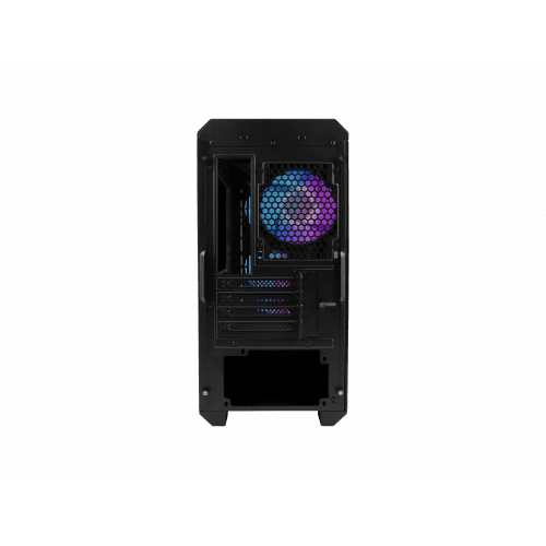 GENESIS IRID 503 ARGB Pc case, Micro tower, 2xUSB 2.0, 2x Jack, 1xUSB 3.0, Black | Genesis | IRID 503 ARGB | Black | ATX | Power supply included No - Image 4