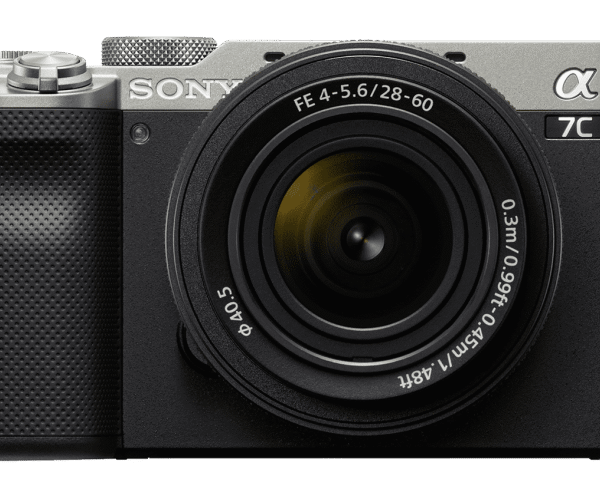ILCE-7CL Sony Alpha A7C Full-frame Mirrorless Interchangeable Lens Camera with Sony FE 28-60mm F4-5.6 Zoom Lens, Silver | Sony | Full-frame Mirrorless Interchangeable Lens Camera with Sony FE 28-60mm F4-5.6 Zoom Lens | Alpha A7C | Mirrorless Camera body | 24.2 MP | ISO sensitivity (max) 102400 | Display diagonal 3.0 " | Video recording | Wi-Fi | Fast Hybrid AF | Magnification 0.59 x | Viewfinder | CMOS | Silver