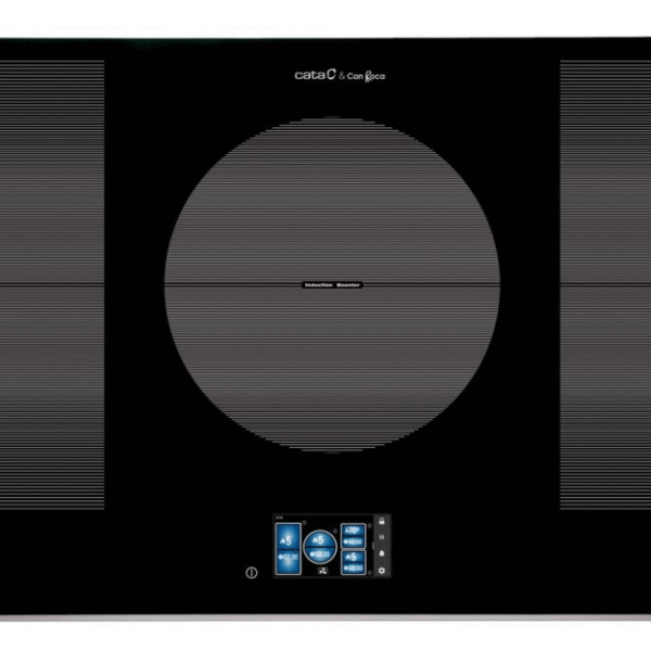 CATA | Hob | IDF 9012 PRO BK | Induction | Number of burners/cooking zones 5 | Touch | Timer | Black | Display