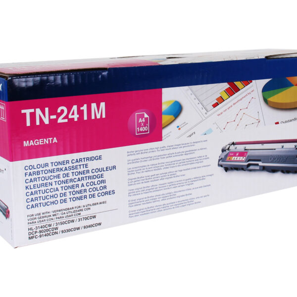 Brother TN-241M | Toner Cartridge | Magenta